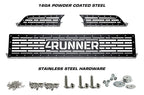 Toyota 4-Runner Steel Grille ('14-'17) 4RUNNER logo - RacerX Customs | Truck Graphics, Grilles and Accessories