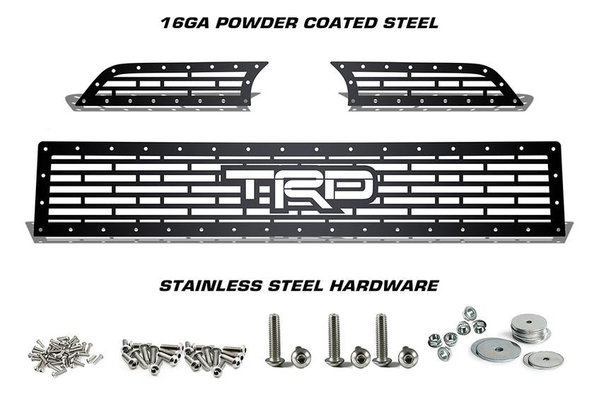 Toyota 4-Runner Steel Grille ('14-'17) TRD logo - RacerX Customs | Truck Graphics, Grilles and Accessories