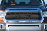 Toyota Tundra Grille ('14-'17) Black Steel, MOLON LABE - RacerX Customs | Truck Graphics, Grilles and Accessories