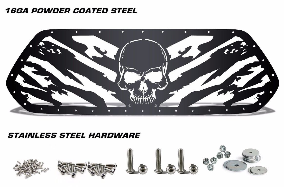 Toyota Tacoma Steel Grille ('16-'17) NIGHTMARE - RacerX Customs | Truck Graphics, Grilles and Accessories