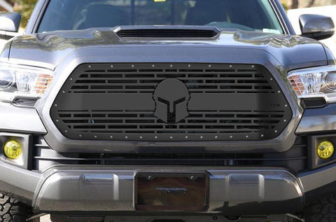 Toyota Tacoma Steel Grille ('16-'17) SPARTAN - RacerX Customs | Truck Graphics, Grilles and Accessories