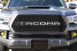 Toyota Tacoma Grille ('16-'17) Stainless Steel TACOMA v2 - RacerX Customs | Truck Graphics, Grilles and Accessories