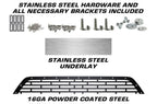 Toyota Tacoma Grille ('16-'17) Stainless Steel TACOMA v2 - RacerX Customs | Truck Graphics, Grilles and Accessories