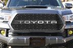 Toyota Tacoma Grille ('16-'17) Stainless Steel TOYOTA v3 - RacerX Customs | Truck Graphics, Grilles and Accessories