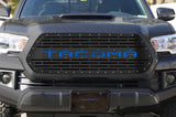 Toyota Tacoma Steel Grille ('16-'17) Blue TACOMA v2 - RacerX Customs | Truck Graphics, Grilles and Accessories