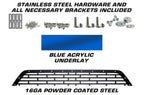 Toyota Tacoma Steel Grille ('16-'17) Blue TACOMA v2 - RacerX Customs | Truck Graphics, Grilles and Accessories