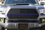 Toyota Tacoma Steel Grille ('16-'17) THIN BLUE LINE - RacerX Customs | Truck Graphics, Grilles and Accessories