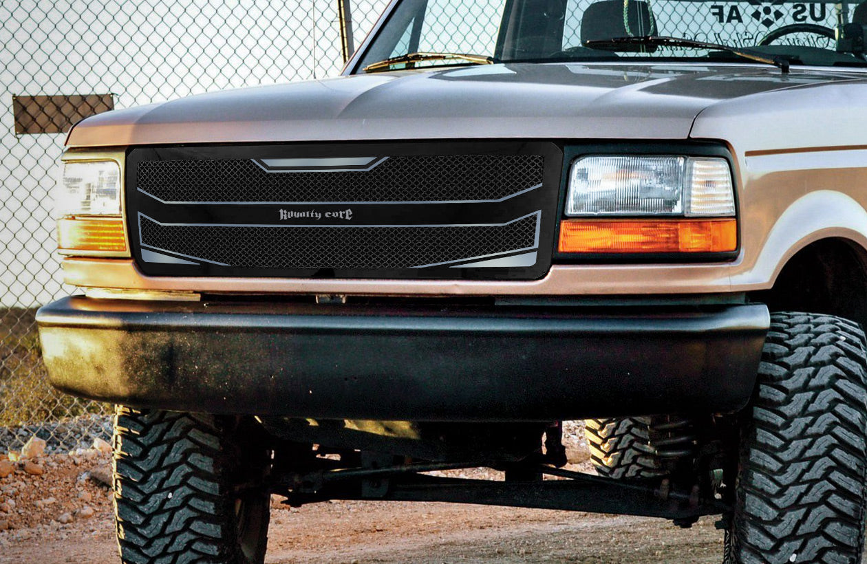 Ford F150 Custom Grille (1992-1996) RC4 - RacerX Customs