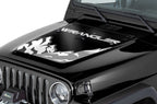 Jeep Wrangler Hood Graphics (1999-2006) MOUNTAINS - RacerX Customs