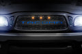 Toyota Tacoma Grille ('01-'04) Blue TACOMA with LED Lights - RacerX Customs