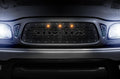 Toyota Tacoma Steel Grille ('01-'04) TOYOTA with LED Lights - RacerX Customs