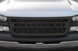 Chevy 1500/2500 Steel Grille ('03-'07) SILVERADO - RacerX Customs | Truck Graphics, Grilles and Accessories
