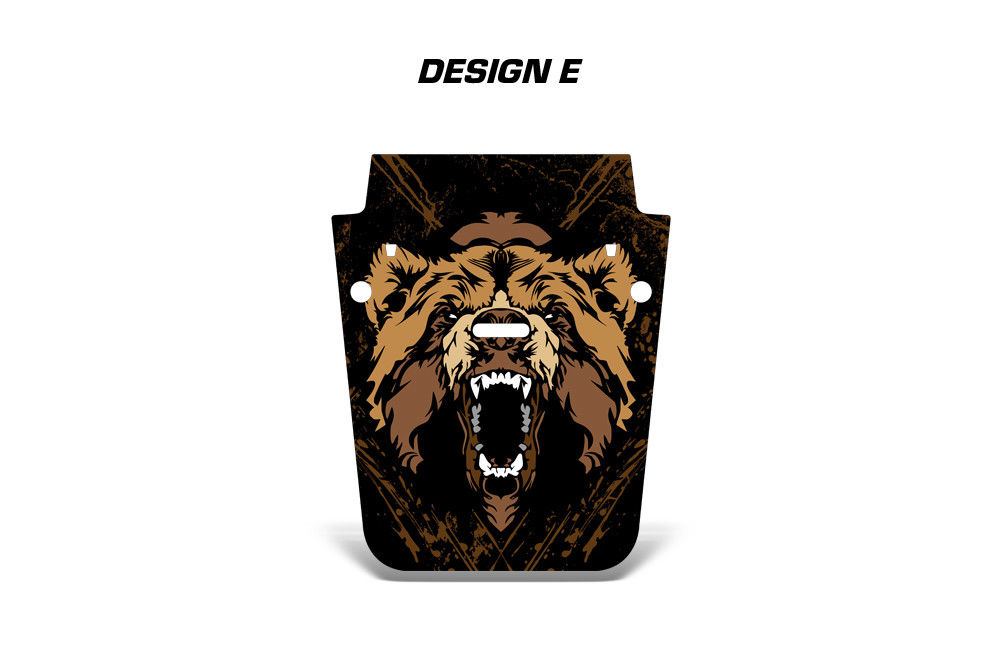 Jeep Wrangler Hood Graphics (2007-2018) GRIZZLY - RacerX Customs