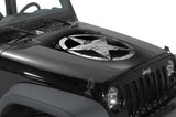 Jeep Wrangler Hood Graphics (2007-2018) GREY STAR - RacerX Customs