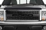 Ford F150 Steel Grille ('09-'14) FORD Logo - RacerX Customs | Truck Graphics, Grilles and Accessories
