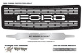 Ford F150 Steel Grille ('09-'14) FORD Logo - RacerX Customs | Truck Graphics, Grilles and Accessories