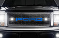 Ford F150 Grille ('09-'14) Blue FORD with LED Light Pods - RacerX Customs