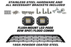 Ford F150 Custom Grille ('09-'14) FORD with LED Light Pods - RacerX Customs
