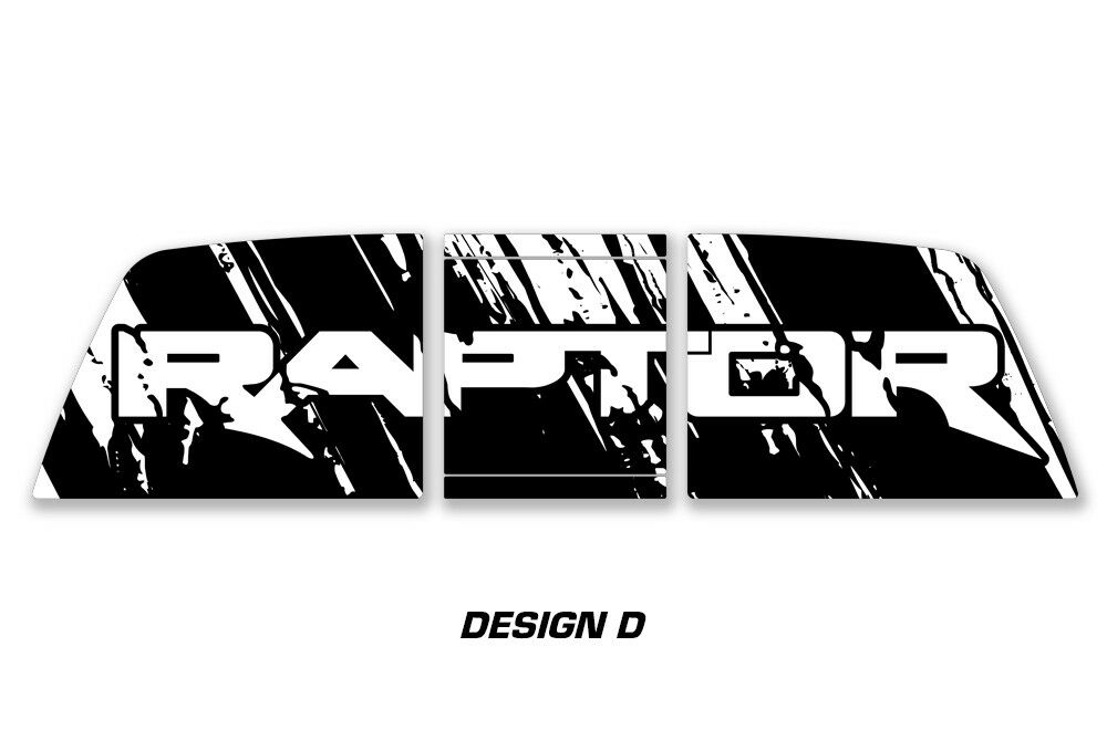 Ford F150 Rear Window Decals - RAPTOR – RacerX Customs | Auto Graphics ...