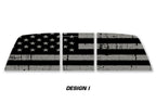 Ford F150 Rear Window Decal Graphics (2009-2014) SUBDUED - RacerX Customs