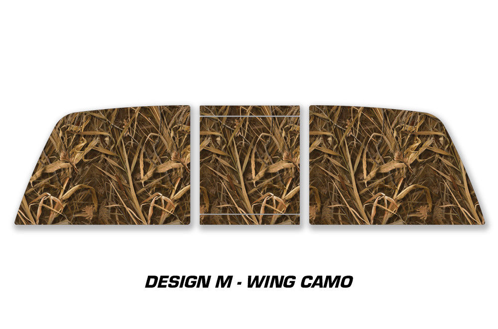 Ford F150 Rear Window Decal Graphics (2009-2014) WING CAMO - RacerX Customs