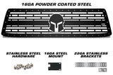 Toyota Tundra Grille ('10-'13) Black Steel - SPARTA - RacerX Customs