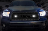 Toyota Tundra Steel Grille ('10-'13) TRD with LED Light Pods - RacerX Customs