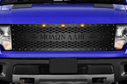 Ford Raptor Grille ('10-'14) Black Steel, MOLON LABE - RacerX Customs | Truck Graphics, Grilles and Accessories