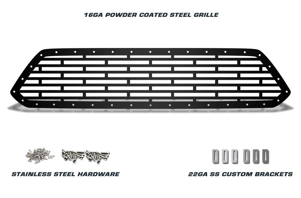 Toyota Tacoma Custom Grille ('12-'15) Black Steel - RacerX Customs