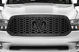 Dodge Ram Steel Grille ('13-'18) RAM Head - RacerX Customs | Truck Graphics, Grilles and Accessories