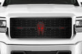 GMC Denali Steel Grille ('14-'15) Black with Red SPARTA - RacerX Customs