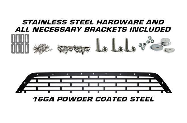 GMC Sierra Grille ('14-'15) Black Steel - AMERICAN FLAG - RacerX Customs | Truck Graphics, Grilles and Accessories