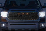 Toyota Tundra Steel Grille ('14-'17) TUNDRA with LED Lights - RacerX Customs