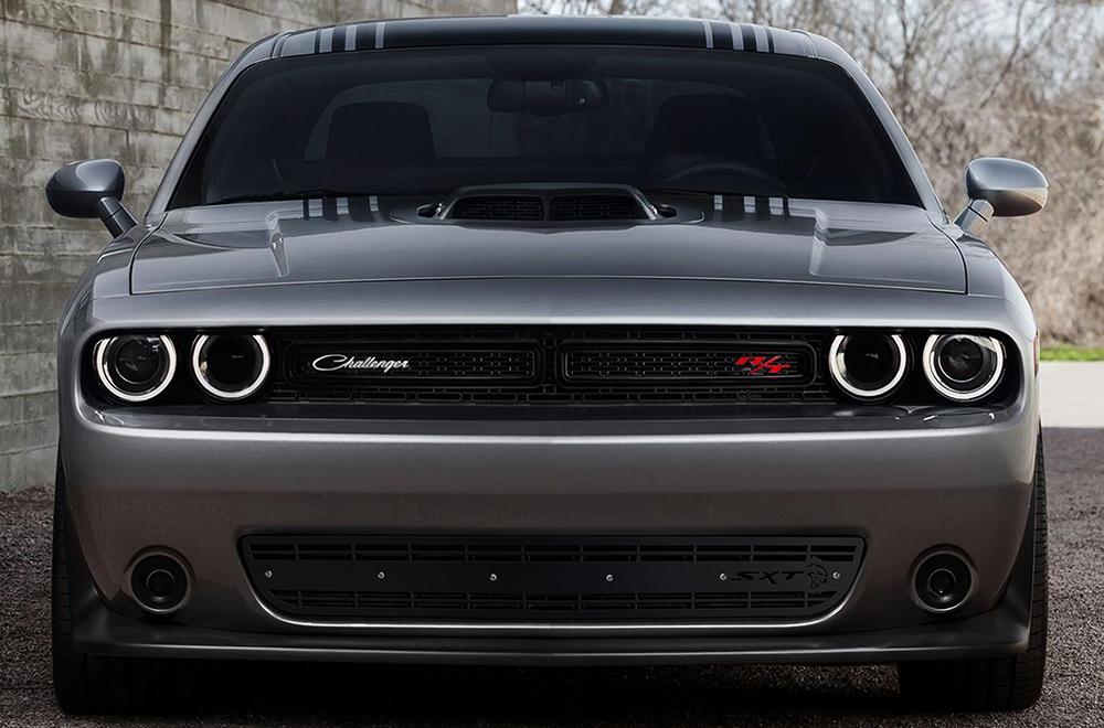 Dodge Challenger Stainless Steel Lower Grille ('15-'17) Black - RacerX Customs | Truck Graphics, Grilles and Accessories