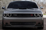 Dodge Challenger Stainless Steel Lower Grille ('15-'17) Black - RacerX Customs | Truck Graphics, Grilles and Accessories