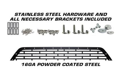 Dodge Challenger Stainless Steel Lower Grille ('15-'17) Black - RacerX Customs | Truck Graphics, Grilles and Accessories