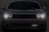 Dodge Challenger LED X-Lite Lower Grille ('15-'17) - RacerX Customs | Truck Graphics, Grilles and Accessories