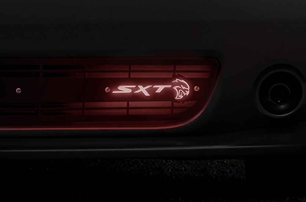 Dodge Challenger LED X-Lite Lower Grille ('15-'17) - RacerX Customs | Truck Graphics, Grilles and Accessories