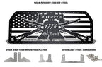 Ford F150 Black Steel Grille ('15-'17)  LIBERTY or DEATH - RacerX Customs | Truck Graphics, Grilles and Accessories