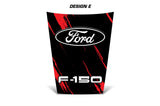 Ford F150 Hood Graphics (2015-2018) STREAKS - RacerX Customs