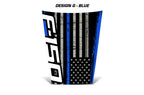 Ford F150 Hood Graphics (2015-2018) THIN BLUE LINE - RacerX Customs