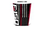 Ford F150 Hood Graphics (2015-2018) THIN RED LINE F150 - RacerX Customs