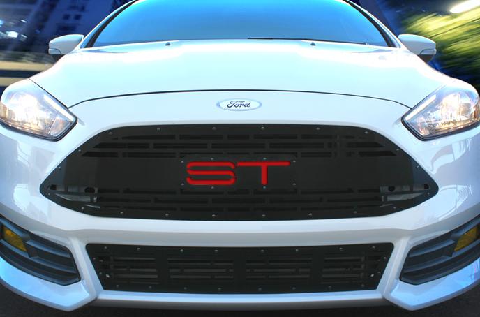Ford Focus Custom Grille ('15-'18) Red ST - RacerX Customs