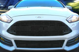 Custom Ford Focus Full Grille ('15-'18) Black Steel - RacerX Customs