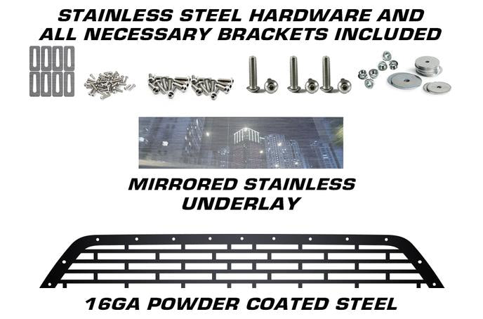 Ford Focus Custom Grille ('15-'18) MIRROR ST - RacerX Customs