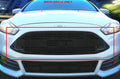 Ford Focus ST Custom Grille ('15-'18) Black Steel - RacerX Customs