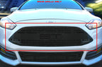 Ford Focus ST Custom Grille ('15-'18) Black Steel - RacerX Customs