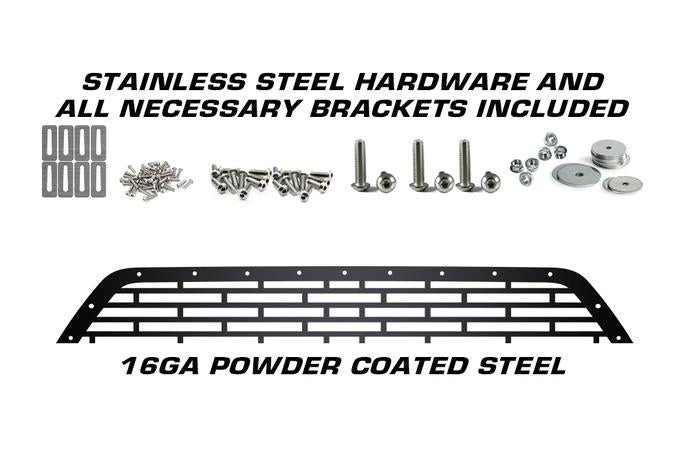 Ford Focus Lower Grille ST ('15-'18) Black Steel - RacerX Customs