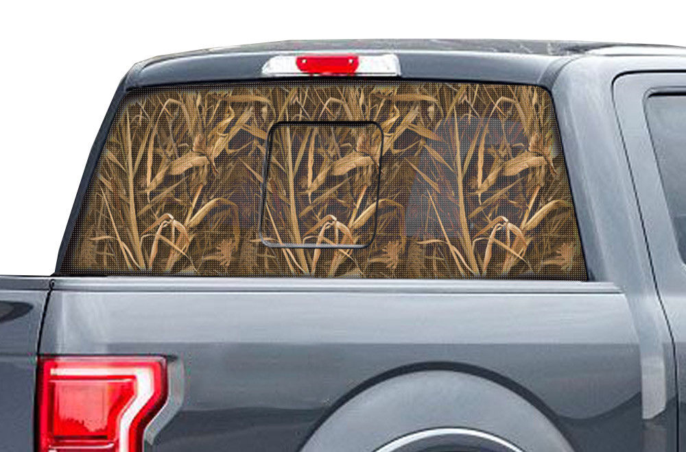 Ford Raptor Rear Window Decal Graphics (2015-2018) WING CAMO - RacerX Customs