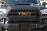 Toyota Tacoma Steel Grille ('16-'17) Mirrored TRD logo - RacerX Customs